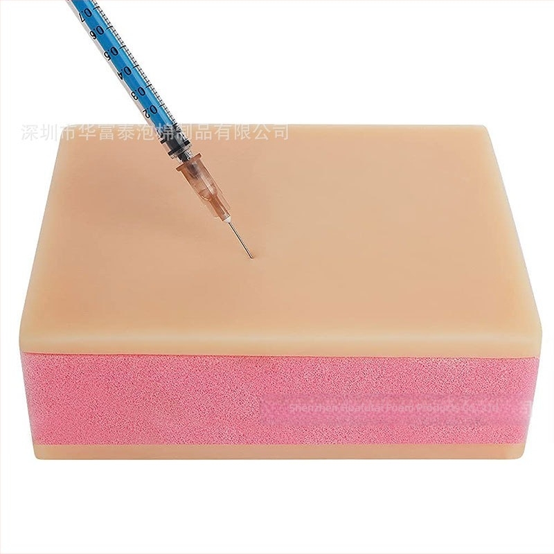 Padă de instruire pentru injecții – model 10058, burete PU, ROHS, Huafutai burete