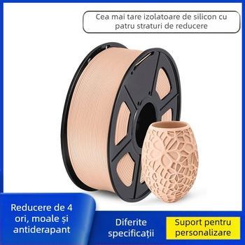 Tub siliconic pentru cabluri electrice, raport de comprimare 4:1, anticoroziune, ignifug, izolație, -70°C până la 260°C, RoHS