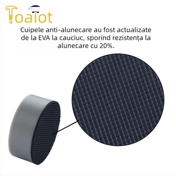 Toaiot S1c Picioare pentru imprimanta 3D – amortizoare pentru vibrații, set de 4 bucăți