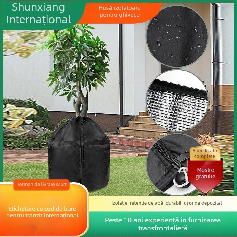 Husă izolatoare pentru ghivece, material PP, husă de protecție pentru ghivece