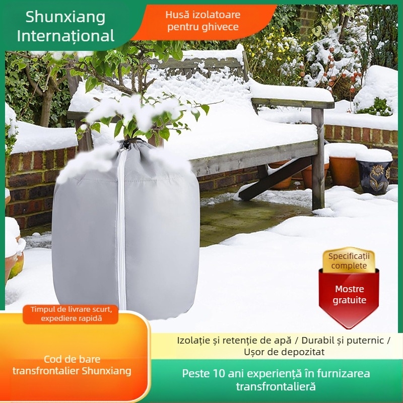 Husă izolatoare pentru ghivece, material PP, husă de protecție pentru ghivece