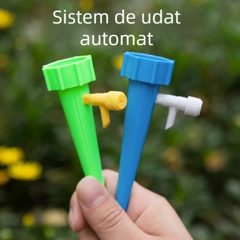 Dispozitiv de irigare prin picurare — material PP, reglabil, capacitate 1, greutate 9–10 g, pentru grădinărit de acasă