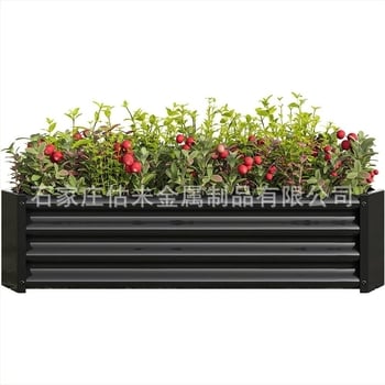 Ghiveci de flori din fier, rezistent la coroziune și greu de deformare (pe podea, stil modern minimalist)