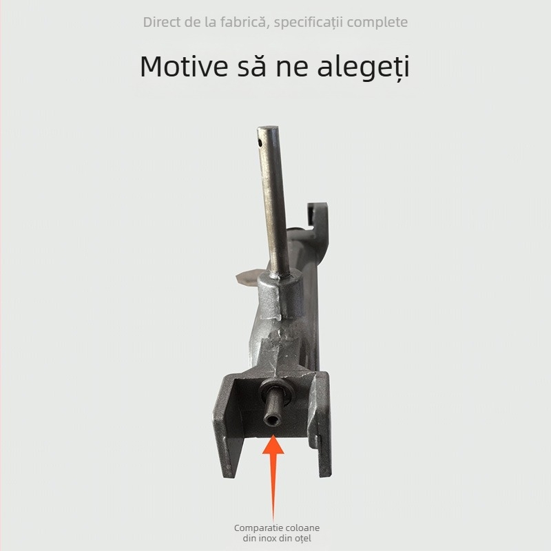Pistol de irigații din aliaj de aluminiu, rotație la 360°, atomizare rotativă automată, rază lungă și unghi înalt pentru udarea culturilor și peisagistica