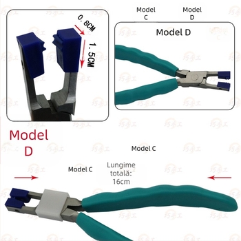 Clește pentru reglarea ochelarilor – set din oțel inoxidabil, vârf ascuțit, pentru fabricarea bijuteriilor