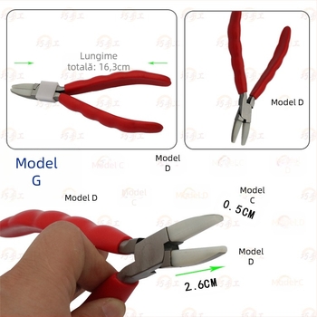 Clește pentru reglarea ochelarilor – set din oțel inoxidabil, vârf ascuțit, pentru fabricarea bijuteriilor