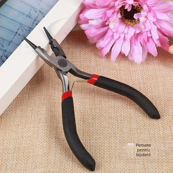 Set de clește pentru bijuterii DIY cu vârfuri în unghi, vârfuri ascuțite și vârfuri rotunde