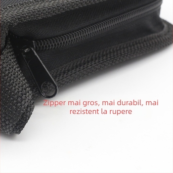 Geantă de unelte personalizabilă pentru depozitarea setului de pistol de lipit la cald, țesătură Oxford cu acoperire EVA și PVC, inserție din carton gros