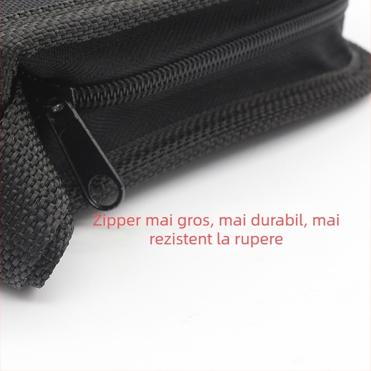 Geantă de unelte personalizabilă pentru depozitarea setului de pistol de lipit la cald, țesătură Oxford cu acoperire EVA și PVC, inserție din carton gros