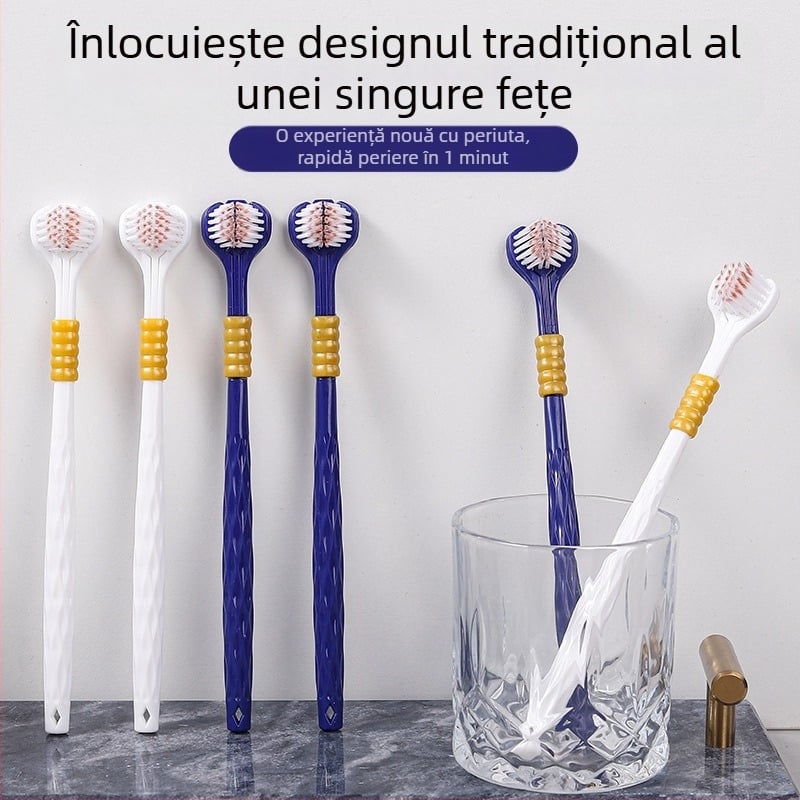 Periuță de dinți manuală pentru adulți, de unică folosință, curățare interdentală, Baik (Tip produs: Manual; Public: Adulți; De unică folosință: Da; Funcție: Curățare interdentală; Brand: Baik)