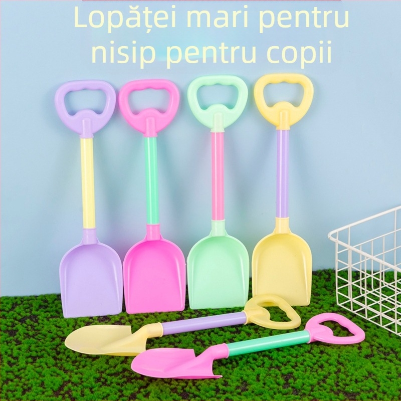 Lopată de nisip din plastic pentru copii, 4–6 ani, Hongqi