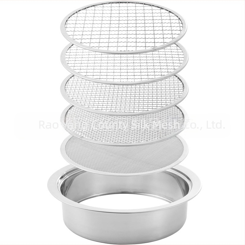 Sită pentru sol cu sită de compost demontabilă și separare a impurităților (Cod: TRS001; Brand: Other; Importat: Nu)