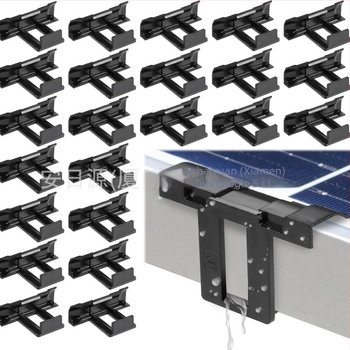 Clip de drenaj pentru fotovoltaice, aliaj de aluminiu, ISO 9001, 7 g, turnare prin injecție