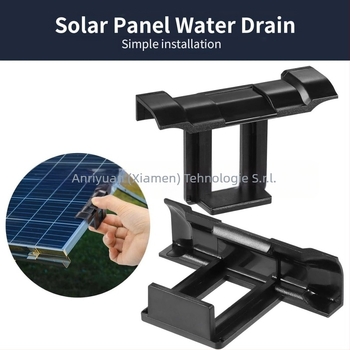 Clip de drenaj pentru fotovoltaice, aliaj de aluminiu, ISO 9001, 7 g, turnare prin injecție