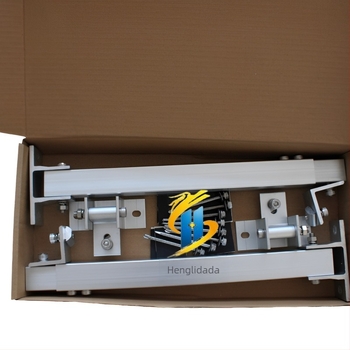 Henglida Suport PV reglabil din aliaj de aluminiu pentru acoperiș și balcon solar | finisaj anodizat | 2.1 kg