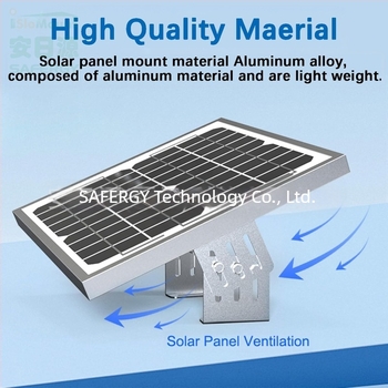 Suport de montaj pentru panouri solare pe acoperiș plat RV și iaht – aliaj de aluminiu, design Z reglabil, conform AS/NZS 1170.2, greutate 0,052 kg, finisaj: anodizare mică