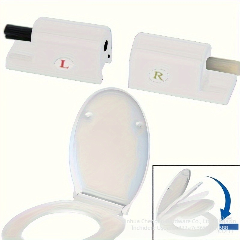 Set balamale capac toaleta — material ABS, înlocuire auto, stil modern minimalist, fără serviciu de instalare