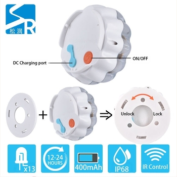 Lumină LED submersibilă cu telecomandă, intrare 5V, 13 LED, IP68 rezistent la apă, viață 30.000 ore, pentru acvarii și efecte de apă