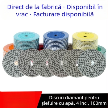 Cow Ball Disc de șlefuire cu diamant, moale, pentru piatră, ceramică și beton — RPM maxim 1000, Duritatea diamantului