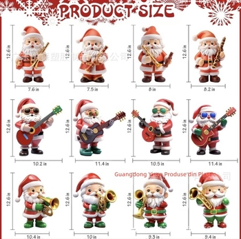 Moș Crăciun muzical, decor de iarnă pentru curte – decor exterior pentru gazon cu țăruși; grosime 4; greutate pe bucată 1; producător Guangdong Eason Plastic Products Co., Ltd; marcă 220.