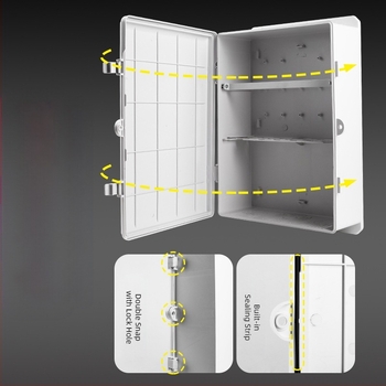 Carcasă exterioară din plastic impermeabilă pentru monitorizare, pentru routere și cutii de distribuție