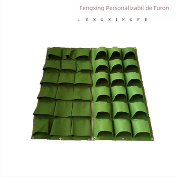 Geantă de plantare pentru perete din material nețesut, respirabilă, rezistentă la coroziune, durabilă și economisire a apei