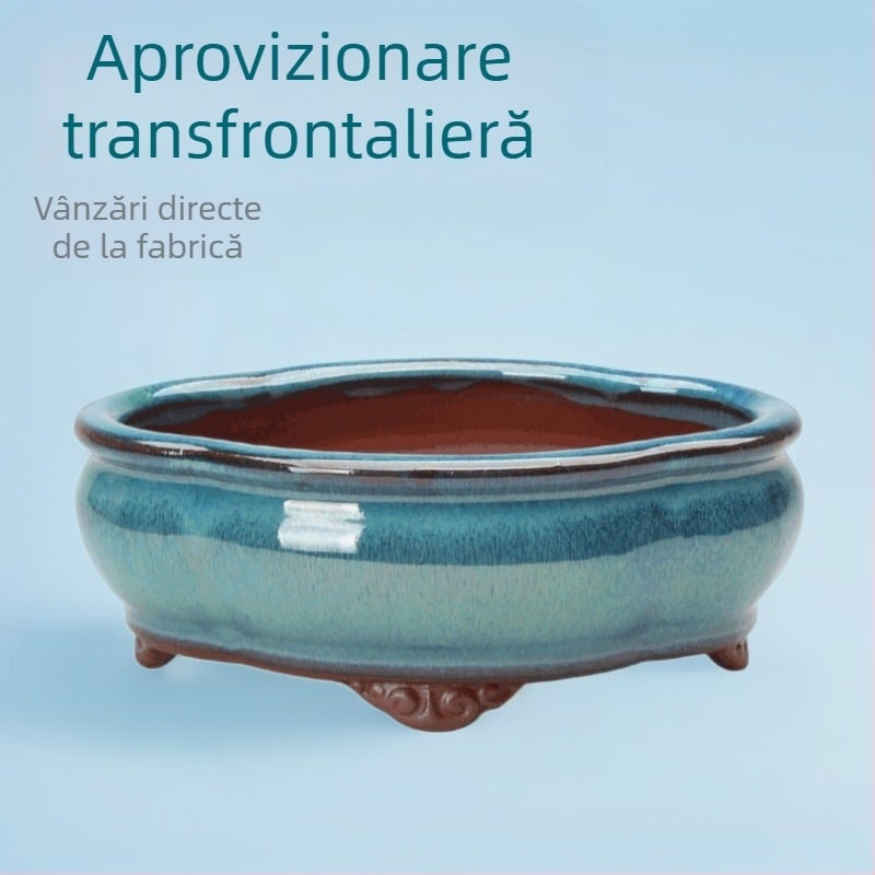 Ghiveci Purple Sand - Respirabil, Manual, Rezistent la deformări, Potrivit pentru birou sau podea