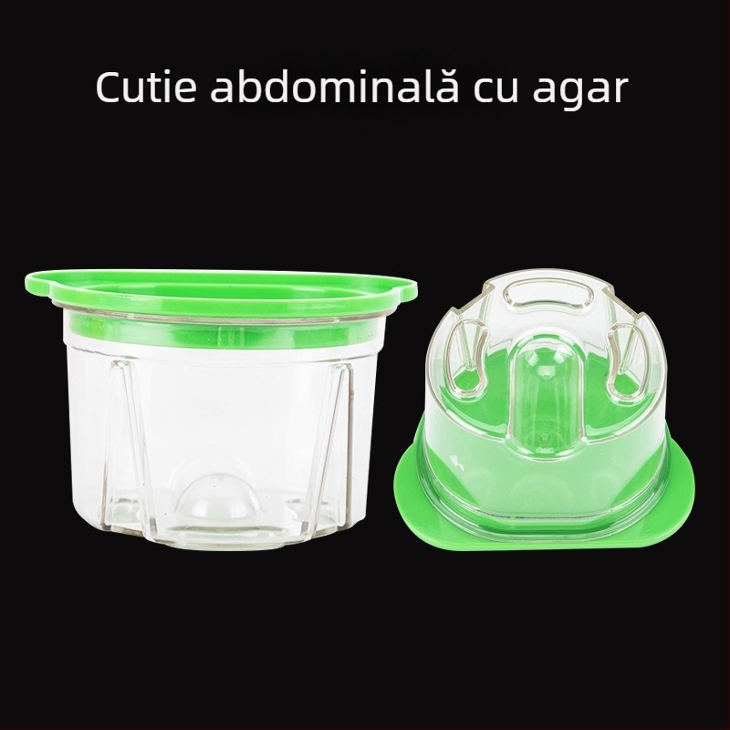 Cutie de dublare cu agar dentar — construcție din plastic și aluminiu, pentru tehnicieni dentari, Cod de bare 20240627