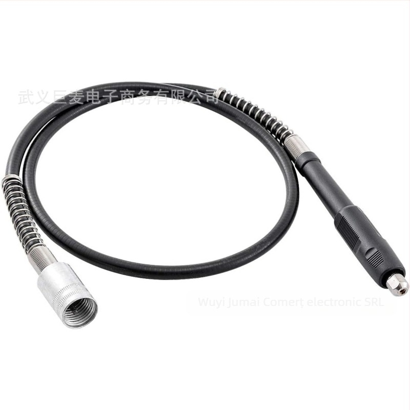 Set de ax flexibil pentru unelte electrice — ax flexibil din cauciuc, cu mai multe specificații, cu mandrină