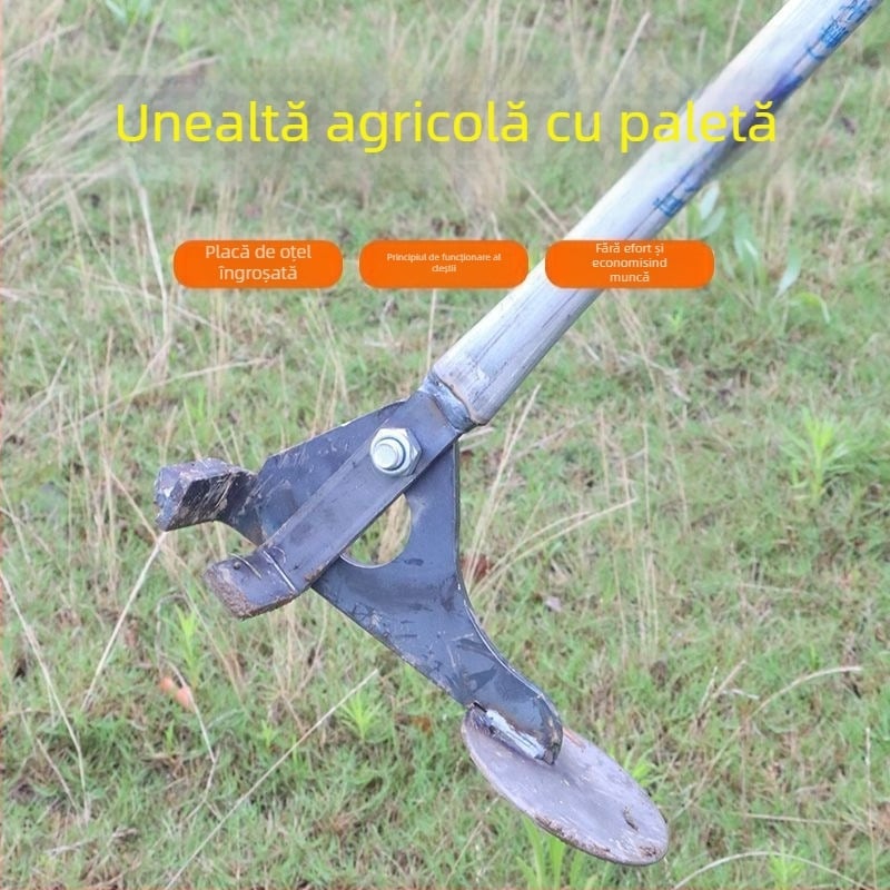 Îndepărtător de tulpini pentru agricultură – Instrument gros, multifuncțional pentru tragerea tulpinilor din mai multe culturi