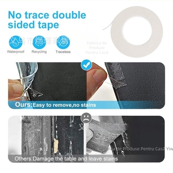 Benzi moi anticoliziune pentru colțuri de masă pentru copii - transparente, fără miros, colț drept, set 50 buc.