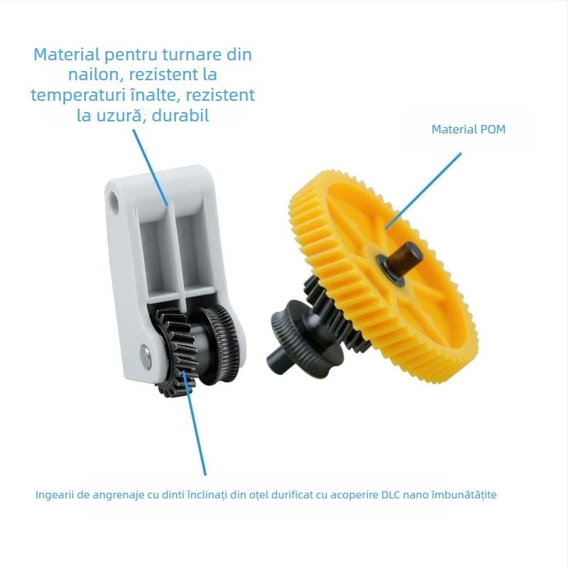 JIWEINIAO X1P1S Sistem integrat de alimentare pentru extruder, oțel tratat cu acoperire DLC nano și angrenaj helicoidal