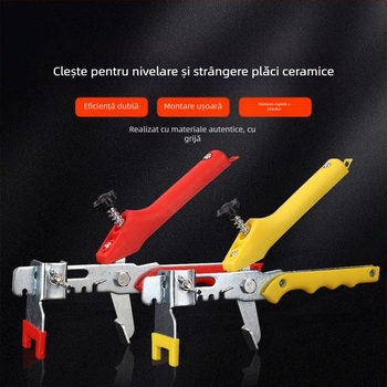 Clește de nivelare a plăcilor pentru Insert Leveler – economisește timp și efort, material: fier galvanizat/ oțel inoxidabil 304, greutate 0,33 kg