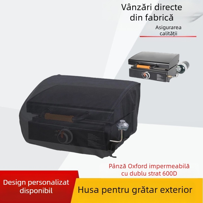 Acoperire antipraf extern pentru tava de copt și grătar, husă impermeabilă pentru masă de picnic și mobilier. Material: Oxford; Model: Dust cover; Origine: Yiwu; Lansare pe piață: 2024