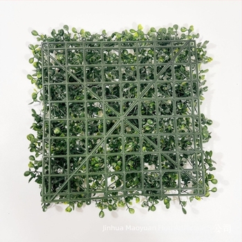 Perete verde artificial - PVC moale, turnare prin injecție, decor pentru casă