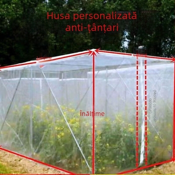 Plasă anti-insecte pentru pomi fructiferi, seră și balcon; protecție împotriva păsărilor pentru pomi și legume (Material: Alt; Deschidere: Alte elemente; Diametru fir: Altmmmmmm; Durata de viață: Alte, anual)