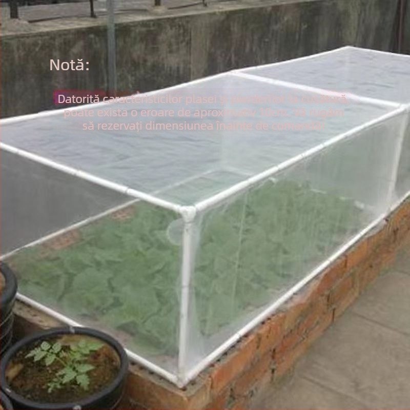 Plasă anti-insecte pentru pomi fructiferi, seră și balcon; protecție împotriva păsărilor pentru pomi și legume (Material: Alt; Deschidere: Alte elemente; Diametru fir: Altmmmmmm; Durata de viață: Alte, anual)