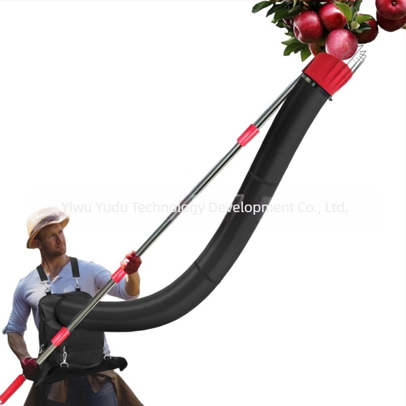 Dispozitiv telescopic pentru recoltarea fructelor – rucsac all-in-one pentru recoltări la înălțimi mari