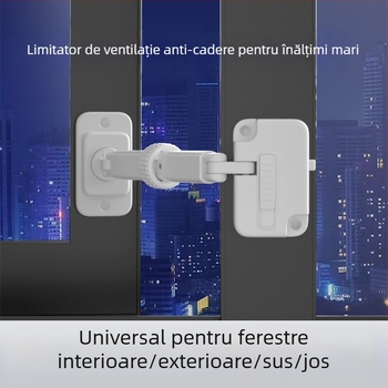 FT1 Închizător ABS pentru ușă și fereastră — Xinyou, model FT1, ABS material, potrivit pentru blocarea ferestrelor, ușilor și ușilor glisante, design modern minimalist