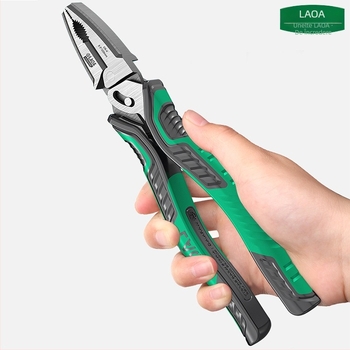 Old A Clește industrial pentru cabluri cu economie de efort, clește diagonal multipunct electric, tăiere 3.0 mm, lungime fălcii 60 mm, greutate 0.4 kg