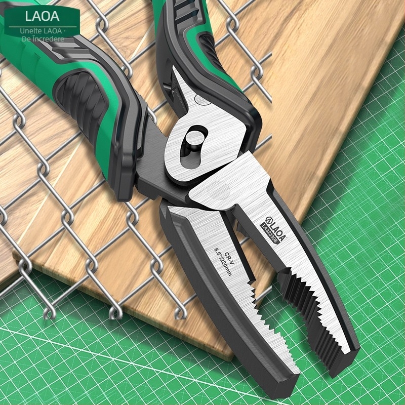 Old A Clește industrial pentru cabluri cu economie de efort, clește diagonal multipunct electric, tăiere 3.0 mm, lungime fălcii 60 mm, greutate 0.4 kg