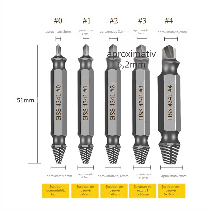 Unealtă de extragere a firelor rupte – extractor de sârmă multifuncțional (Lungime: 110; Utilizare: Fire rupte; Material: Oțel; Greutate: 1)