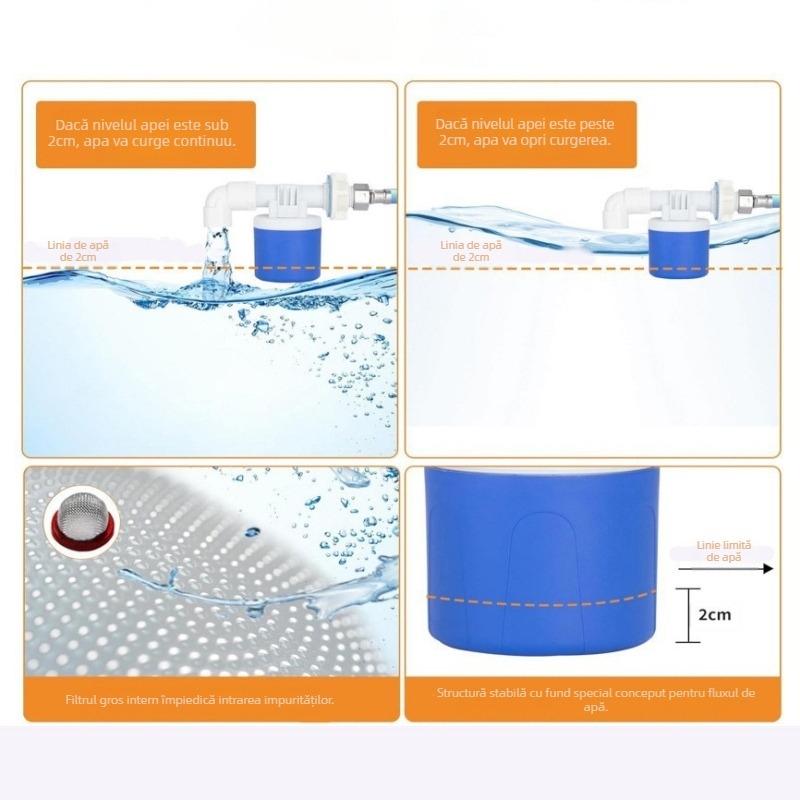 Fântână automată de apă pentru păsări de curte, cu recipient detașabil – apă și hrană automată pentru găini, gâște, rațe și porumbei, model ZZKPJ00035, 1600 g