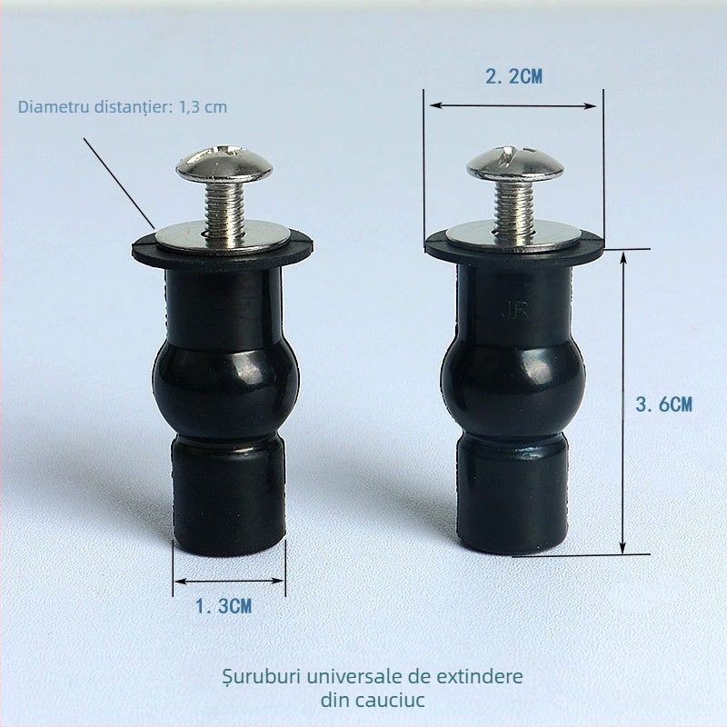 Kit de conectare pentru capacul de toaletă, oțel inoxidabil 304, cataramă cu eliberare rapidă, conector pentru placa de acoperire, stil standard/modern