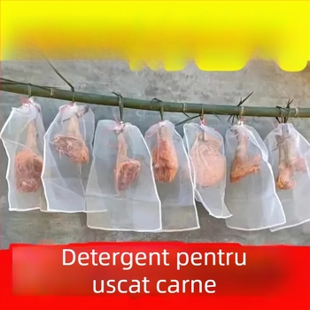 Pungă din plasă de nylon pentru uscat carnea, cu protecție împotriva insectelor, respirabilă (Marcă: other; Origine: China; Material: Other)