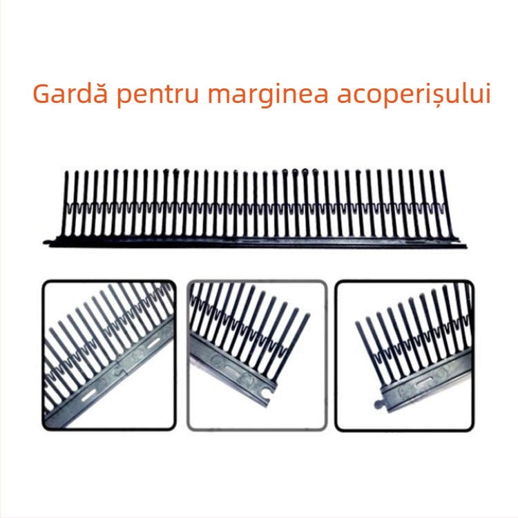 Șipuri din plastic PP pentru streșină – respinge păsările și liliecii, model MZK198, marca US-China Kai, etichetare privată disponibilă