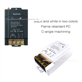 Intrerupător wireless RF433 cu antenă de amplificare, 30A, 90-250V AC