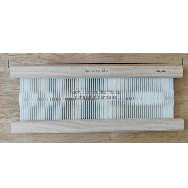 Loom de țesut din lemn DIY – multifuncțional, manual, educațional pentru adolescenți 7–14 ani