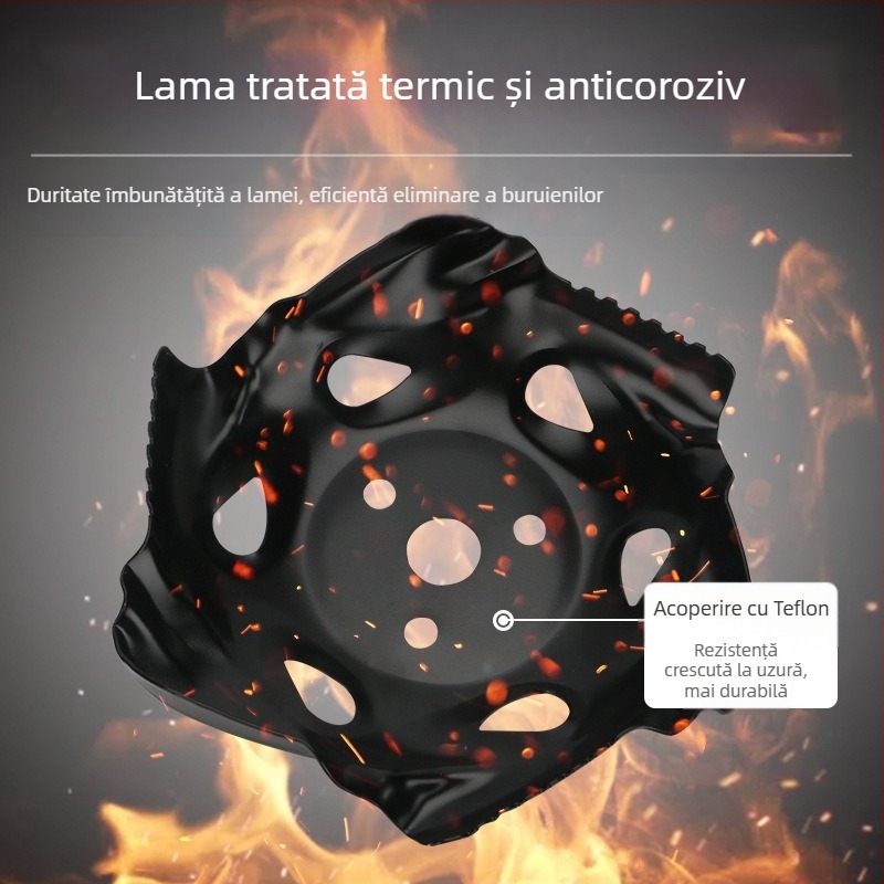Placă gheară de dragon pentru mașina de tuns iarba — Unelte pentru îndepărtarea buruienilor și a rădăcinilor (Brand: DCAO)
