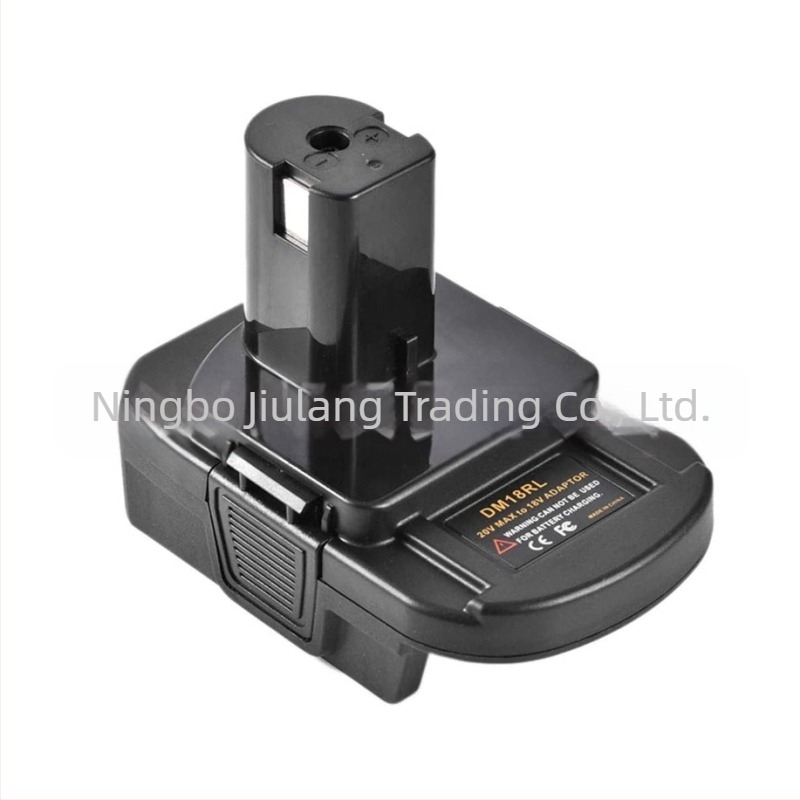 DM18RL Adaptor USB pentru baterii Li-ion 20V/18V DeWalt/Milwaukee, ieșire USB pentru încărcarea iPhone 15/16